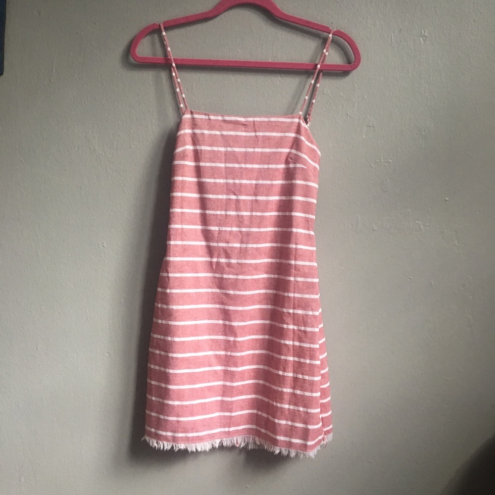 Cotton Candy LA Frayed bottom Dress